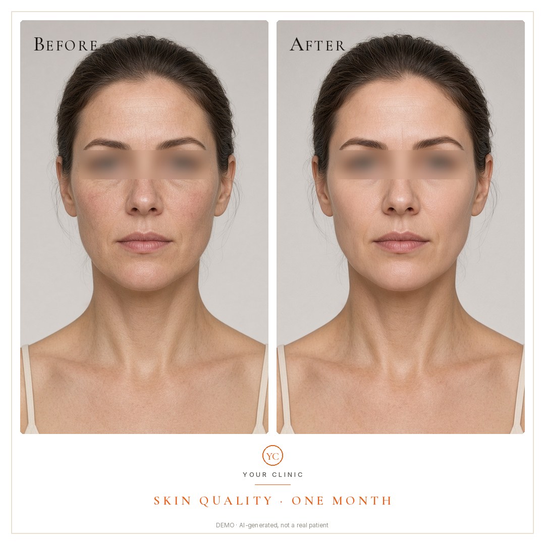 Side-by-side portrait collage, eyes blurred